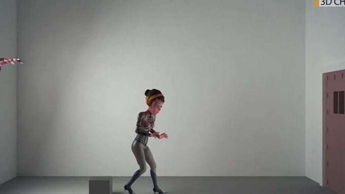 create 3d character animation video