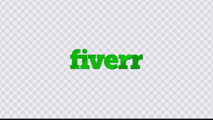 do a 3d spinning GIF with your logo