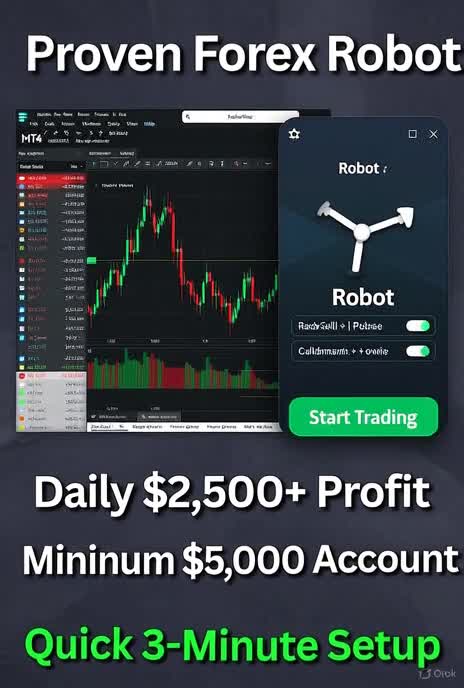 provide you ready to use mt4 trading robot forex robot fully automatic