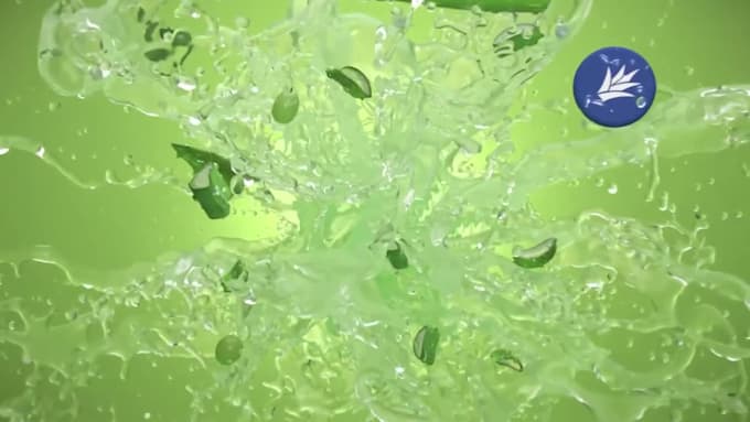 create 3d water simulation, liquid animation, 3d product animation