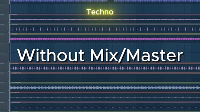 mix and master your hardstyle hard dance uptempo or techno song