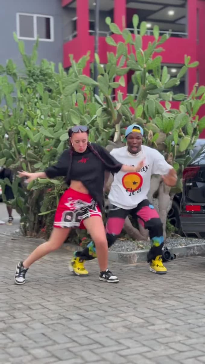 do tiktok dance, group afro dance choreography afrobeat african dance video