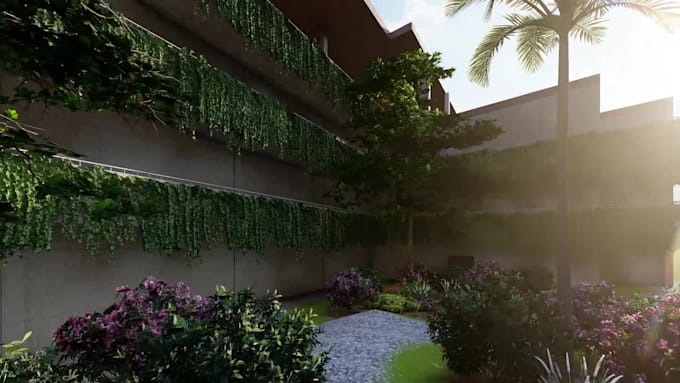 Create 3d video rendering for your building by Yhtan20 | Fiverr