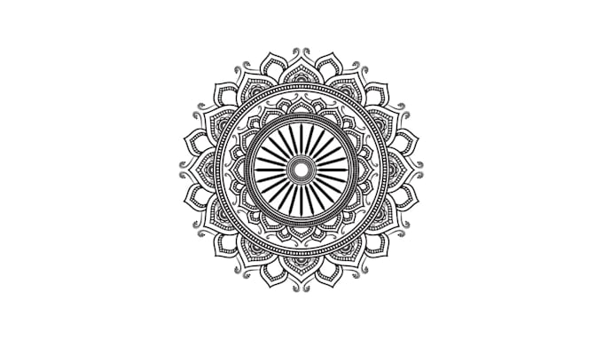 do 100 mandala design for book cover design