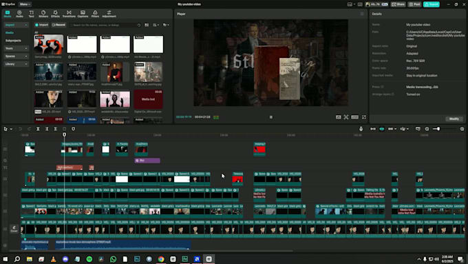 teach you capcut kinemaster video editing