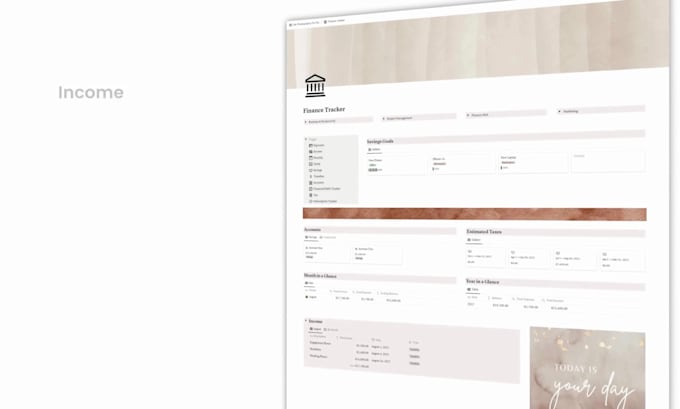 send a notion photographer template with private label rights