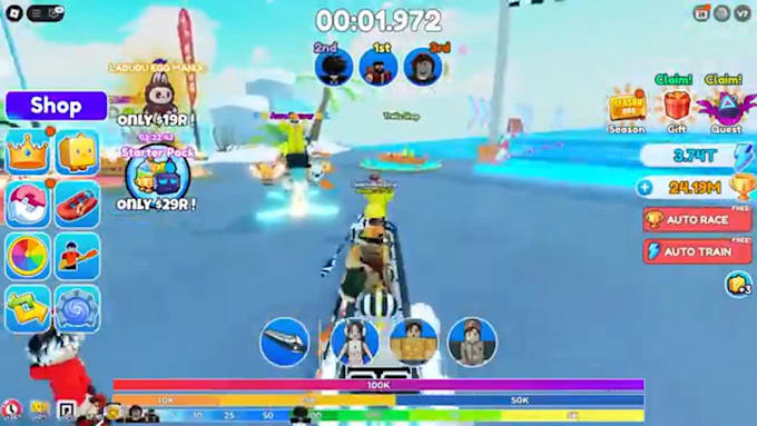 make a complete roblox game, roblox simulator game, ui roblox game development