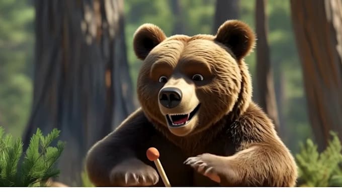 create stunning 2d,3d animated video