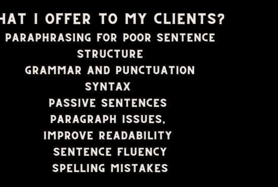 do proofread your article and blogs