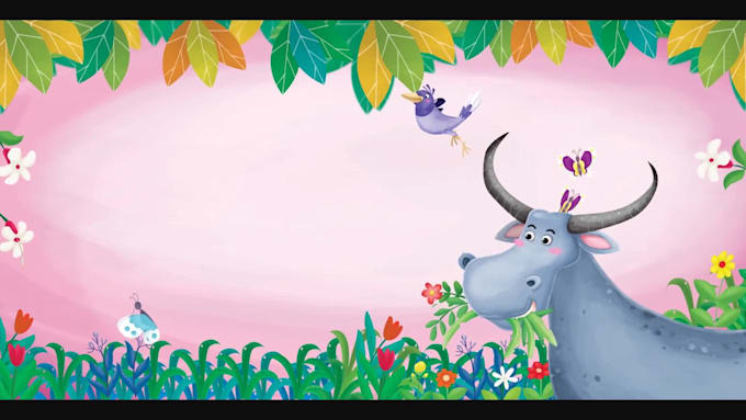 animated wonderful children book trailer for you