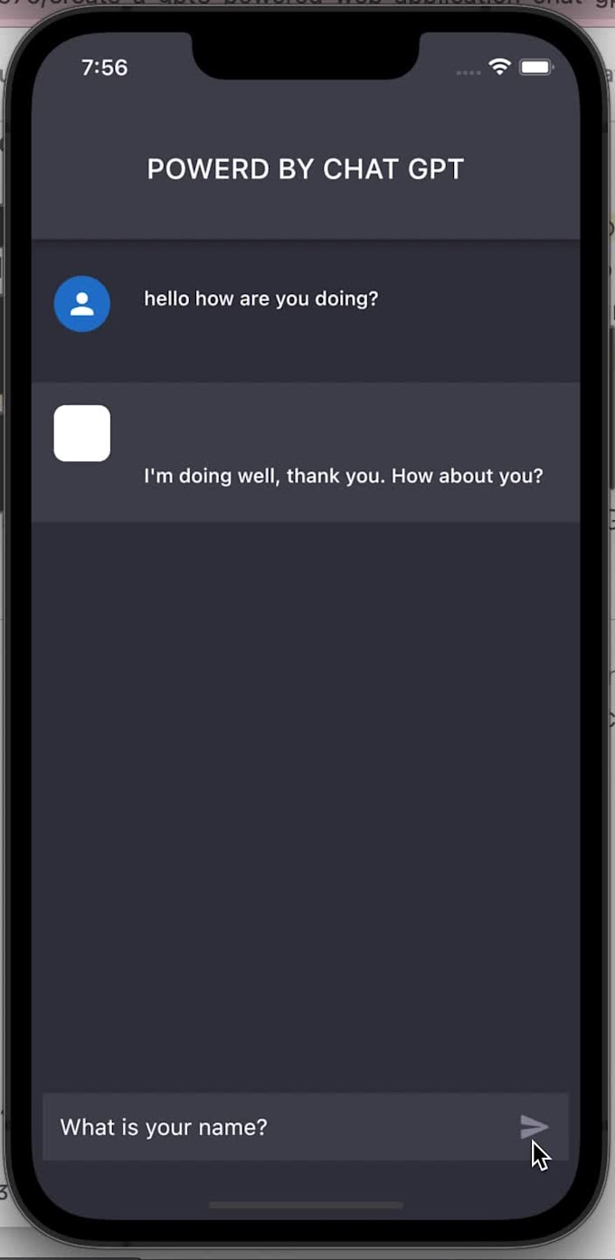 develop chat gpt ,openai mobile app for ios and android