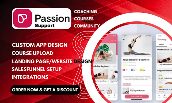 build passion io app on passion io for your coaching,online course on passion io