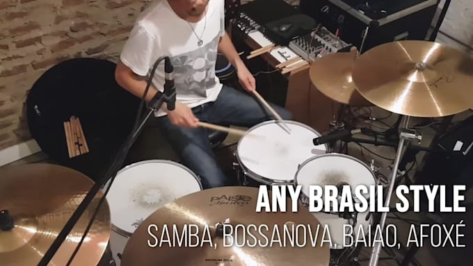 record samba and bossanova drums and percussion