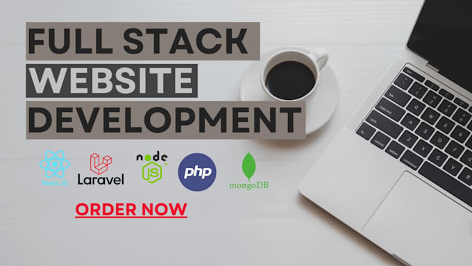 design and develop custom websites as full stack developer