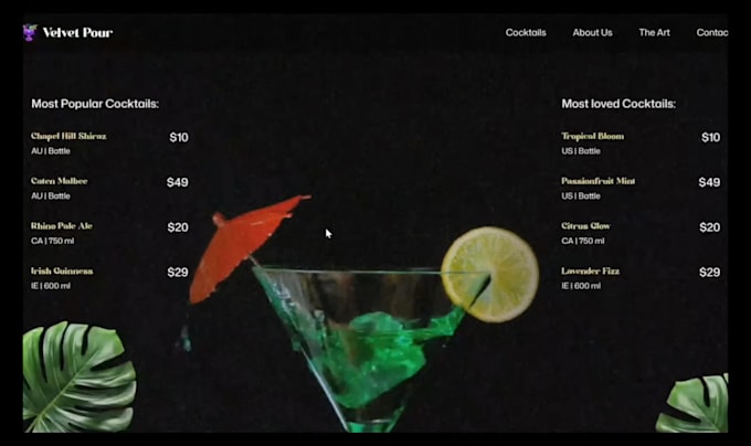 build, clone menu website, restaurant online reservation website development