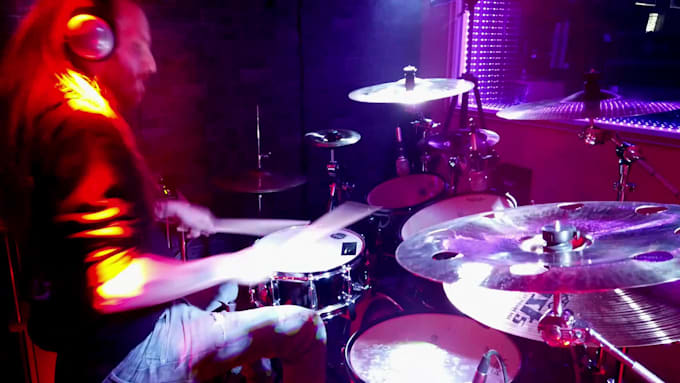 record heavy metal drums for your song