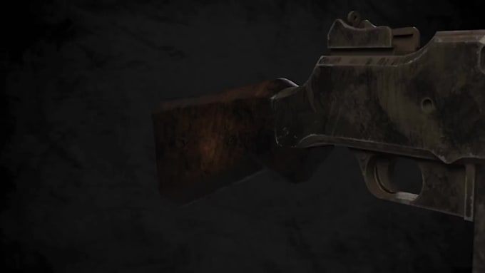 3d models of guns weapons game ready