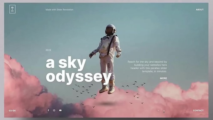 Build stunning 3d animated interactive webflow website spline threejs ...