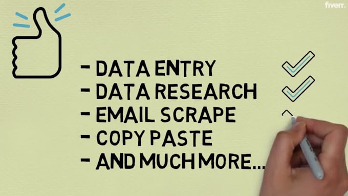 do excel data entry, copy paste, pdf conversion