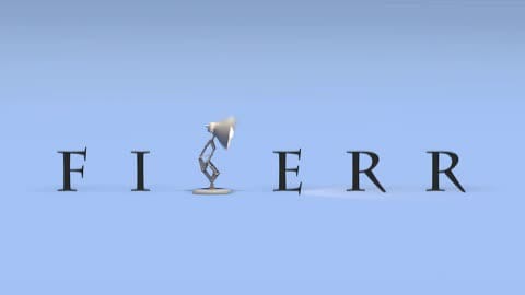 pixar intro animation template