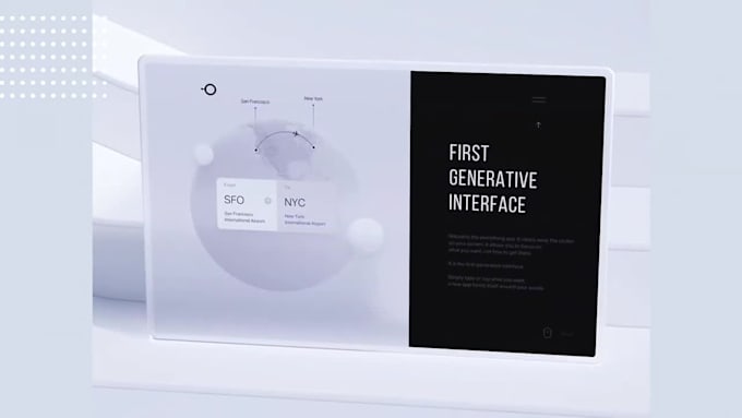 create an interactive web app or form