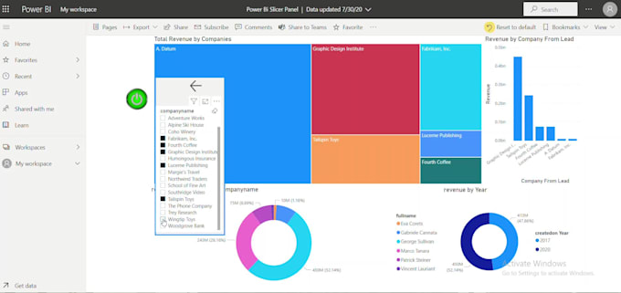 Analyze and visualize data using power bi and ssrs reports by ...