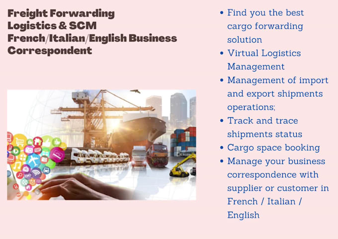 find you the optimal forwading solution for your shipments