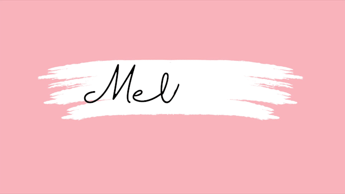 do handwritten style for youtube intro outro opener video