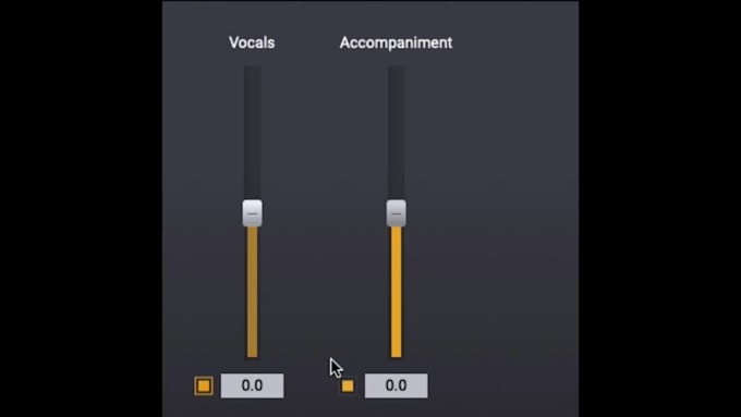 create acapella or karaoke and separate your song into multitrack stems