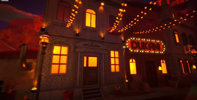 create optimized environment any for game engine