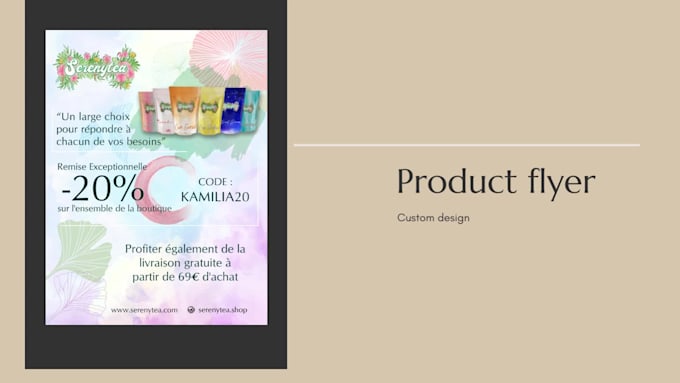 design an amazing flyer for you