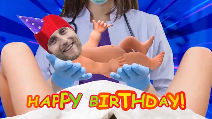 make epic funny happy birthday video
