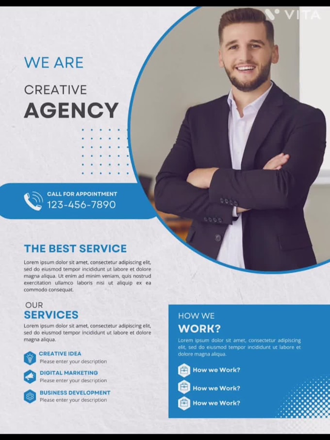 design a different type of canva flyer