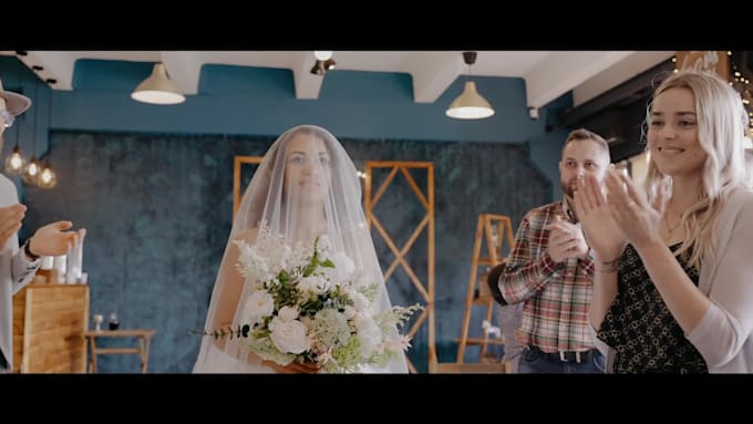 do cinematic professional wedding video editing