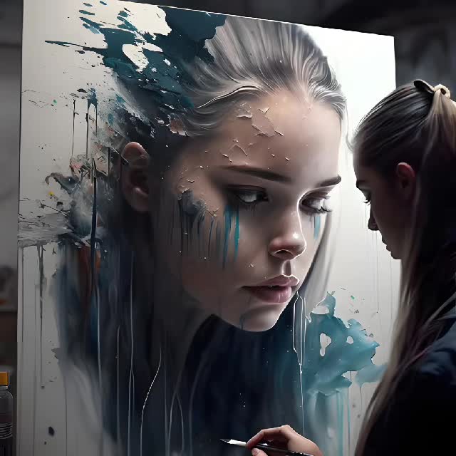 Create high quality art illustration using midjourney ai tool by Mma