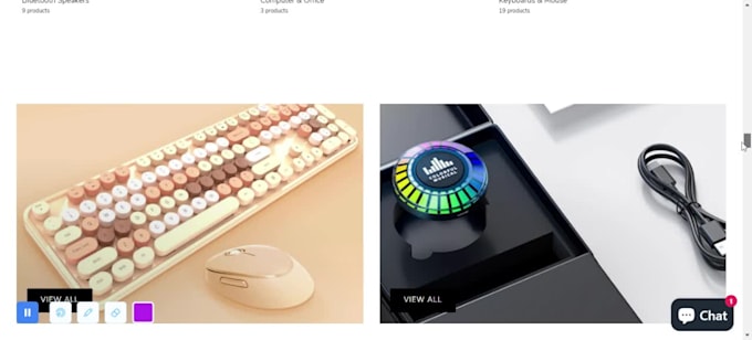 design electronics gadget shopify store phone accessories website computer store