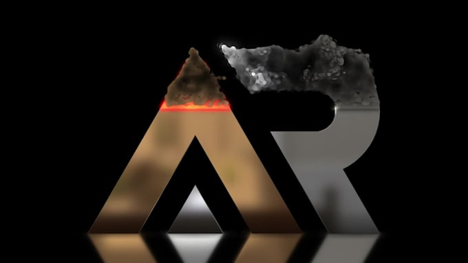 convert logo 2d to 3d with animation for intro, telegram avatar emoji