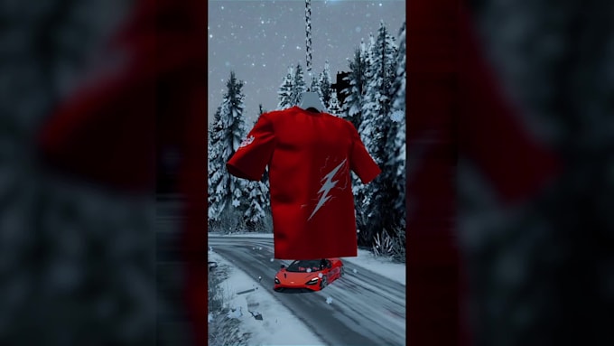 create realistic 3d clothing and product animation videos