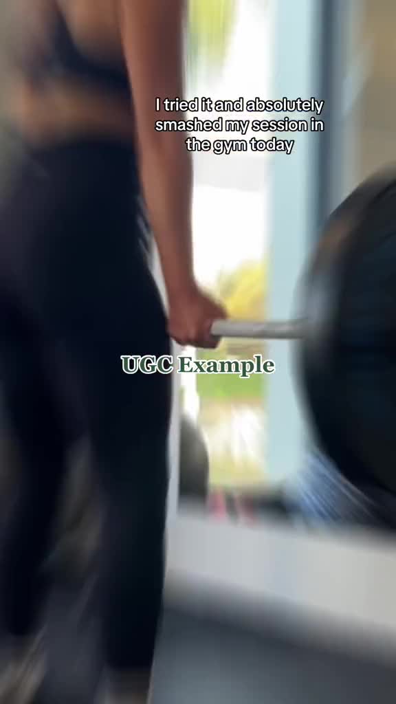 create health and fitness ugc content videos and photos