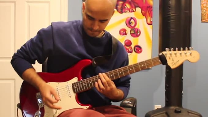 record lead or rhythm guitar for your next track