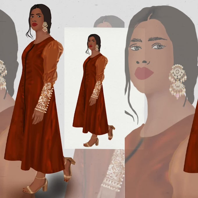 do digital fashion illustration