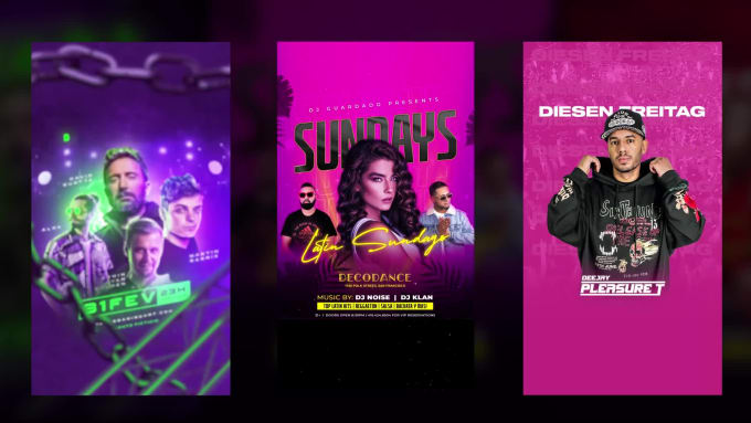 Do a animated flyer dj or nightclub party, event flyer by Ferdinandlima10 |  Fiverr