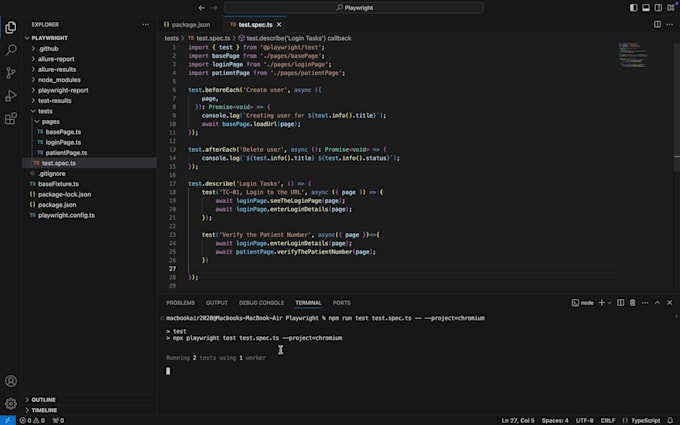 do QA testing both manual and automation
