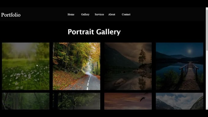 Design a modern personal resume portfolio website using html css by ...