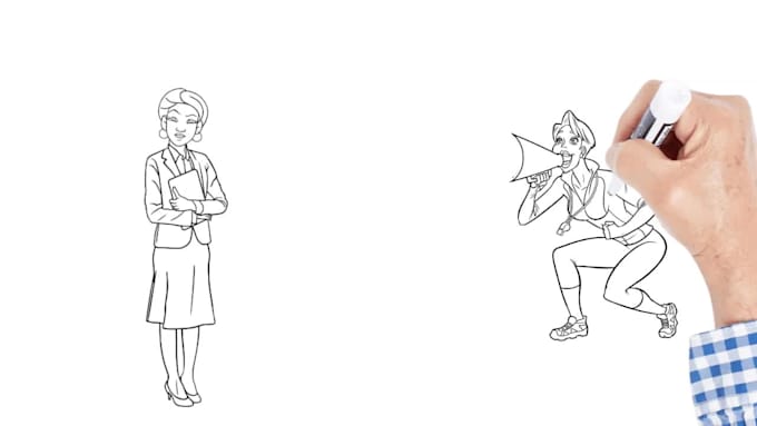 do whiteboard animation for your business
