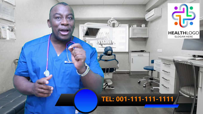 be your medical spokesperson in scrubs