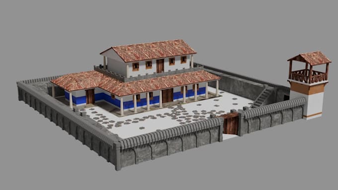 do your 3d buildings for your game
