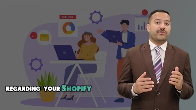 creat a shopify store and do marketing to boost website traffic
