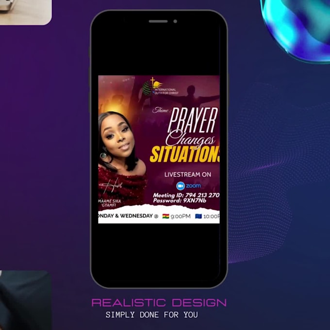 design a flyer for your business and events