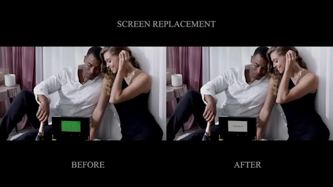 do studio quality vfx screen replacement and motion tracking